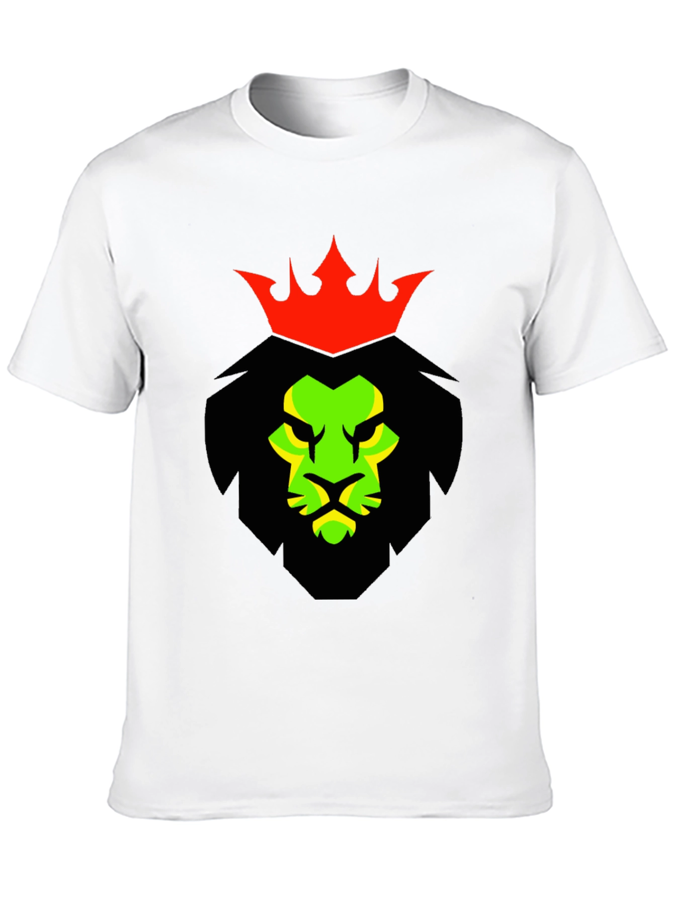 Rasta Lion King Graphic T-Shirt