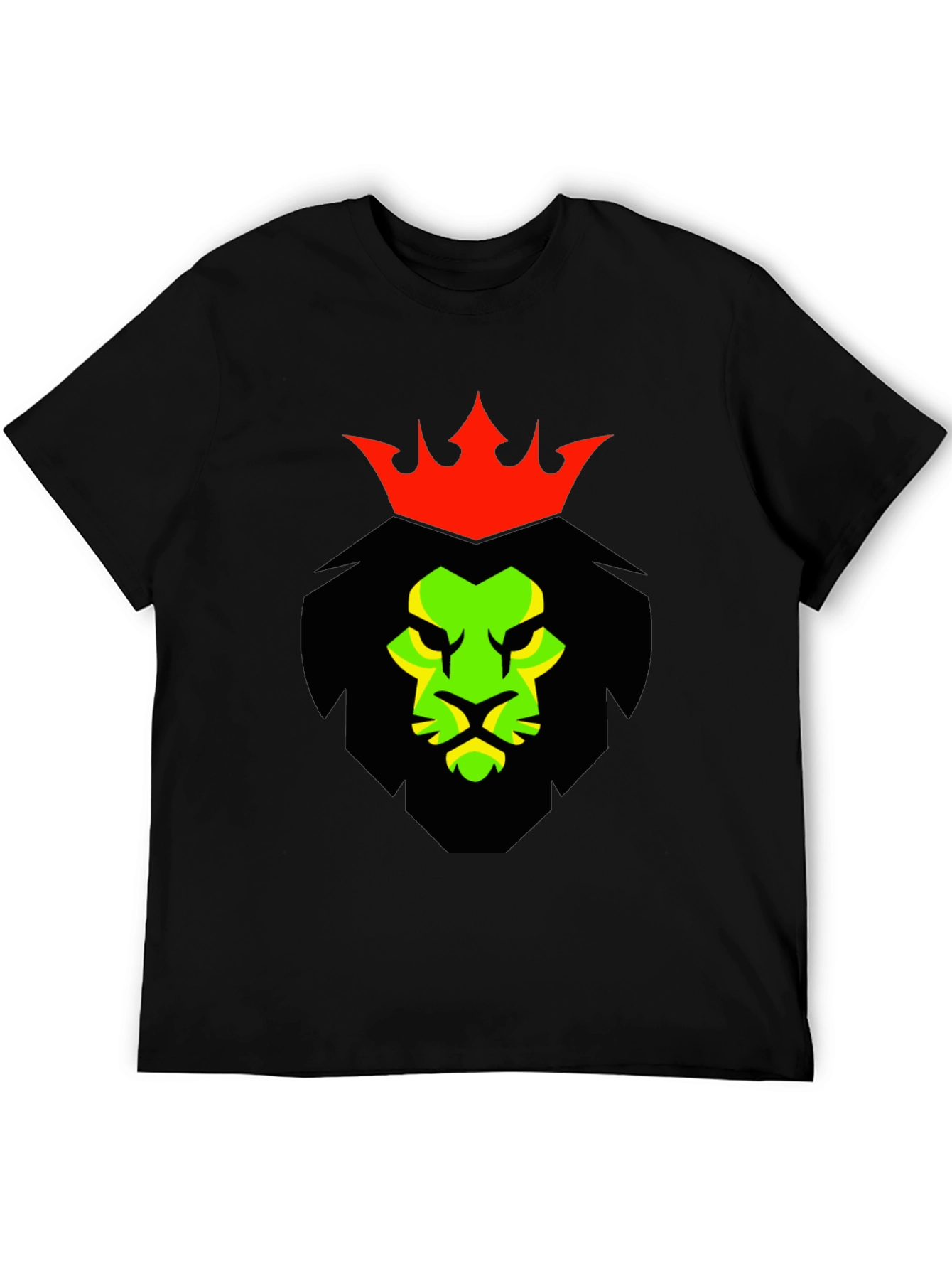 Rasta Lion King Graphic T-Shirt