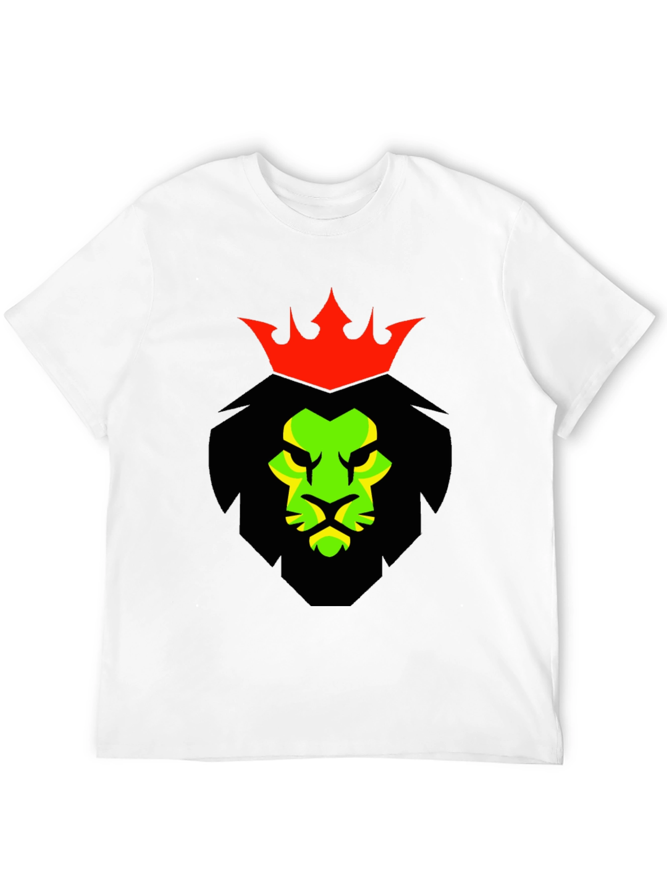 Rasta Lion King Graphic T-Shirt