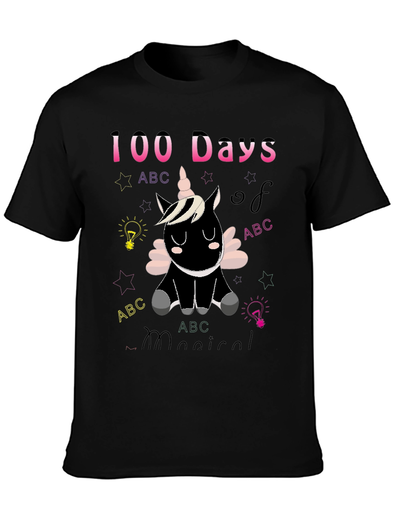 100 Days Magical Unicorn Kids T-Shirt