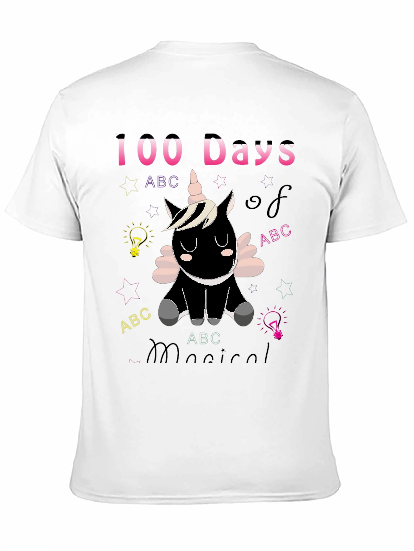 100 Days Magical Unicorn Kids T-Shirt