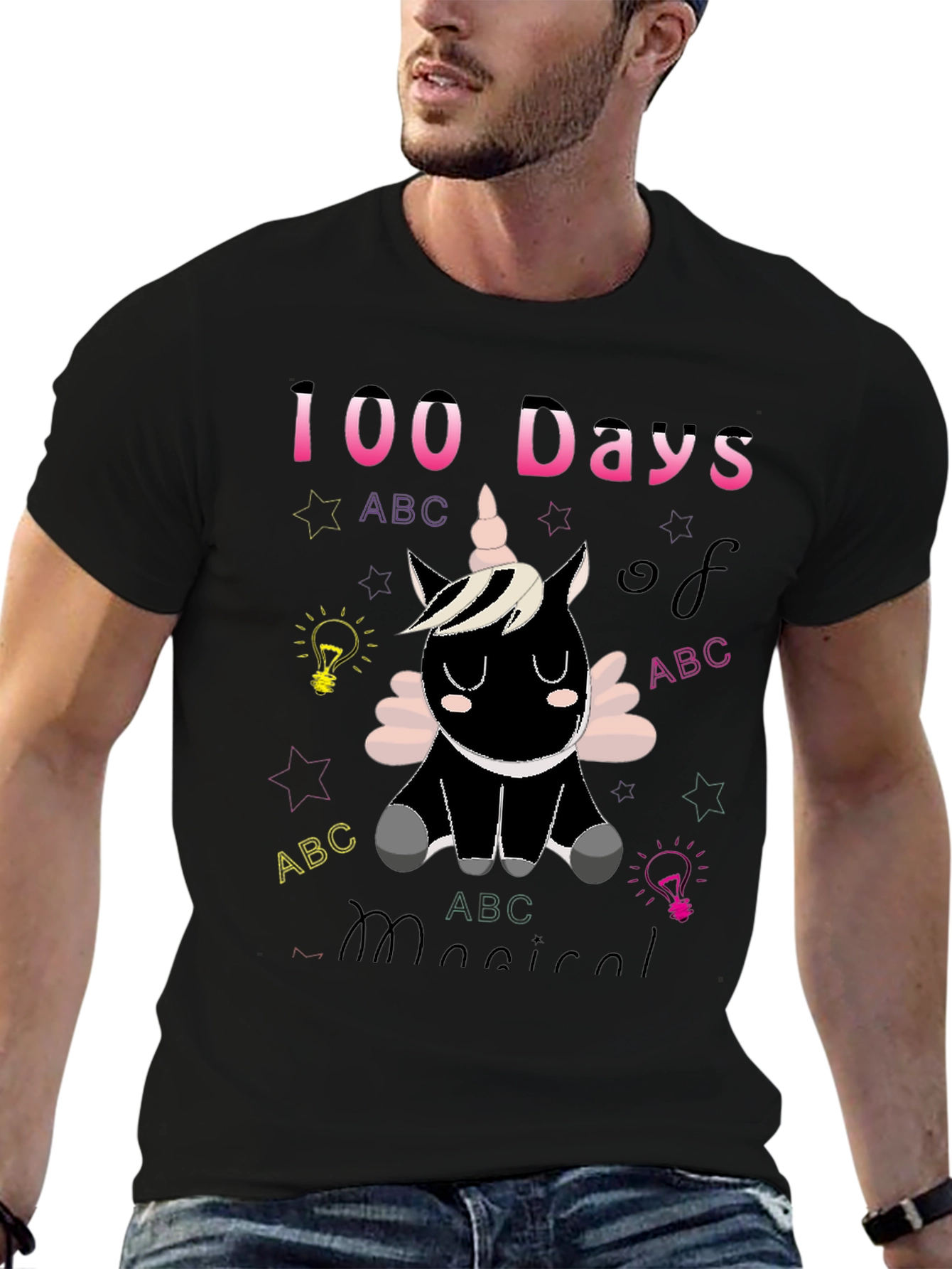 100 Days Magical Unicorn Kids T-Shirt