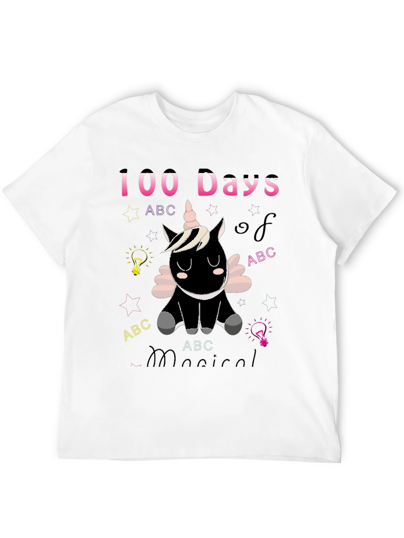 100 Days Magical Unicorn Kids T-Shirt