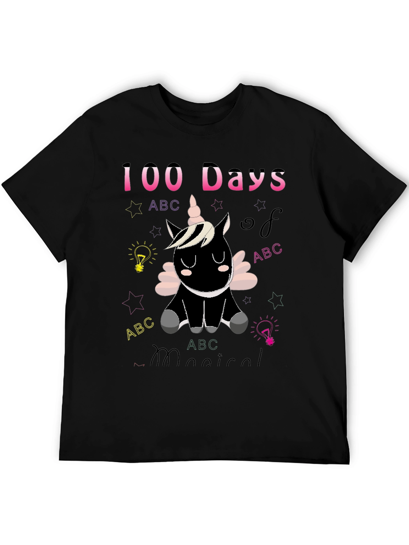100 Days Magical Unicorn Kids T-Shirt