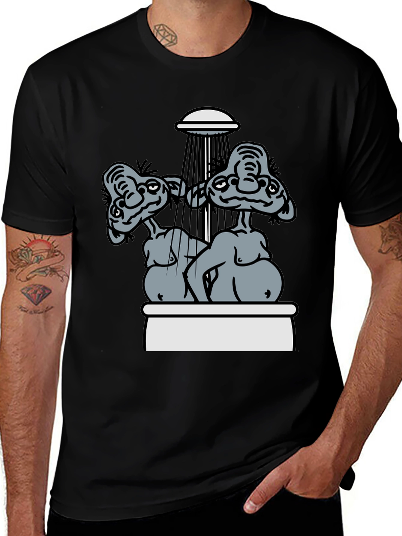 Shower Time Graphic Tee