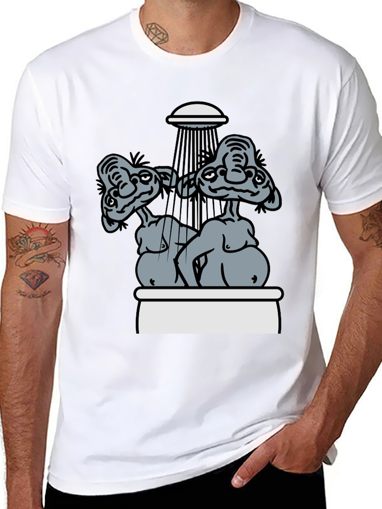 Shower Time Graphic Tee