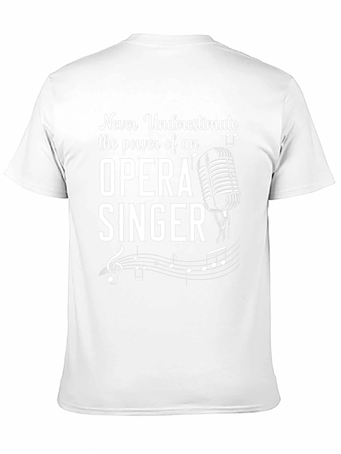 Opera Singer Power T-Shirt - Music Lover Gift