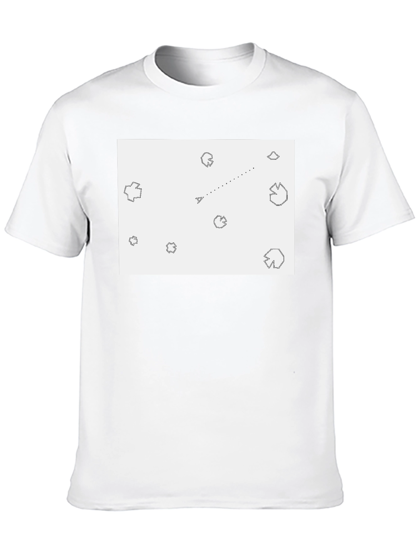 Retro Video Game T-Shirt - Black