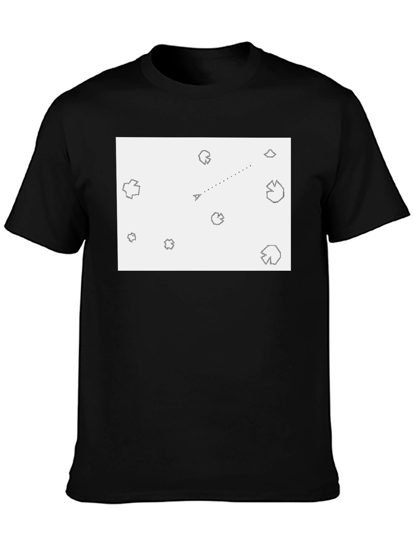 Retro Video Game T-Shirt - Black