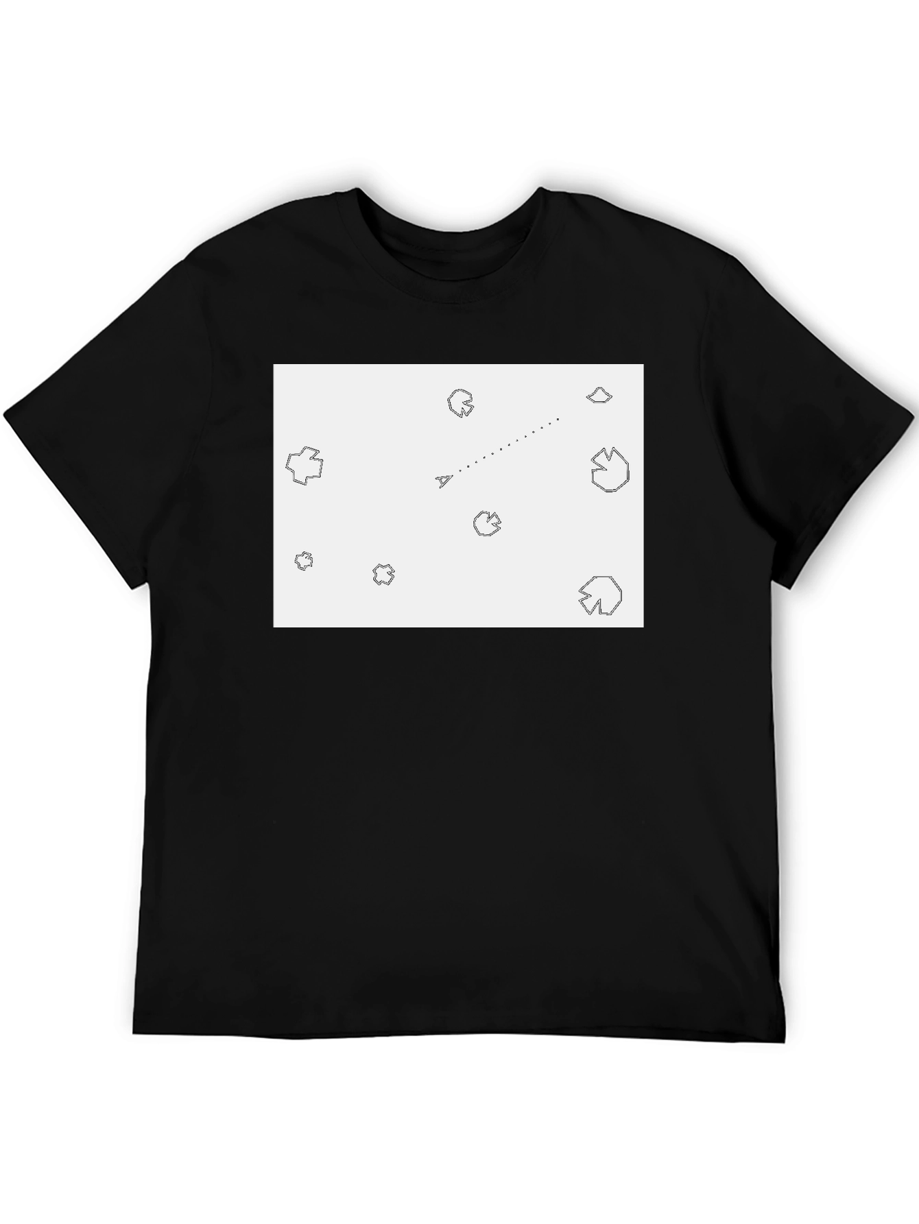 Retro Video Game T-Shirt - Black