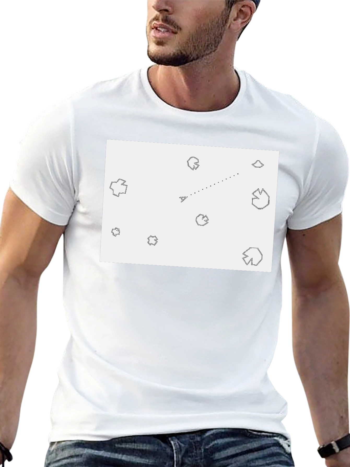 Retro Video Game T-Shirt - Black