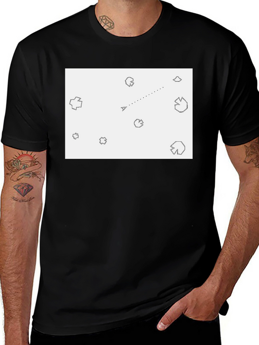 Retro Video Game T-Shirt - Black