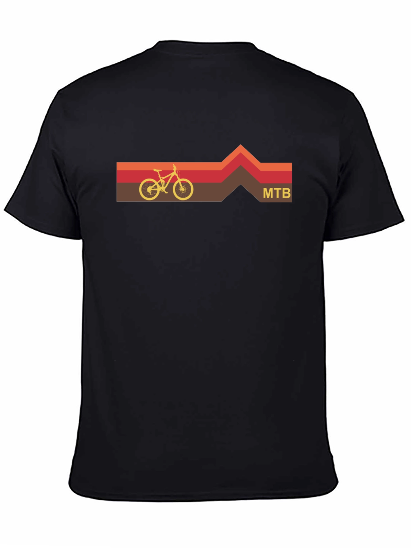 MTB Mountain Bike T-Shirt - Retro Style
