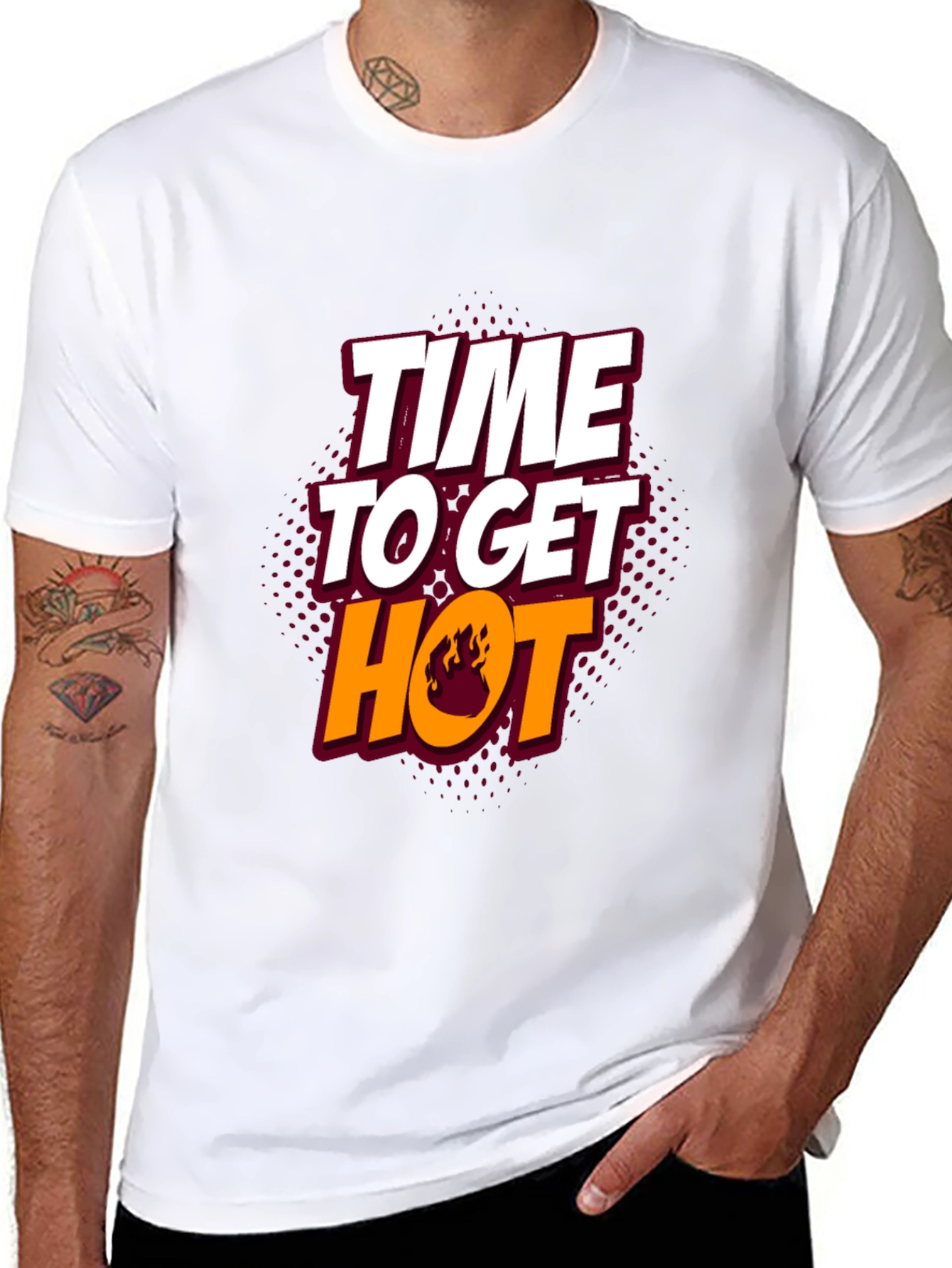 Time to Get Hot Graphic Tee