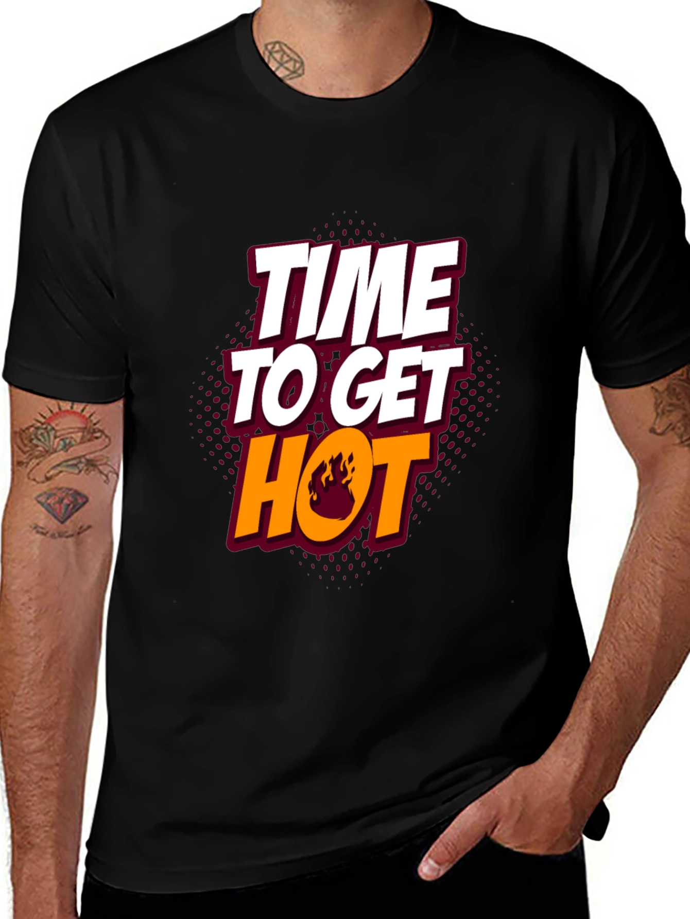 Time to Get Hot Graphic Tee