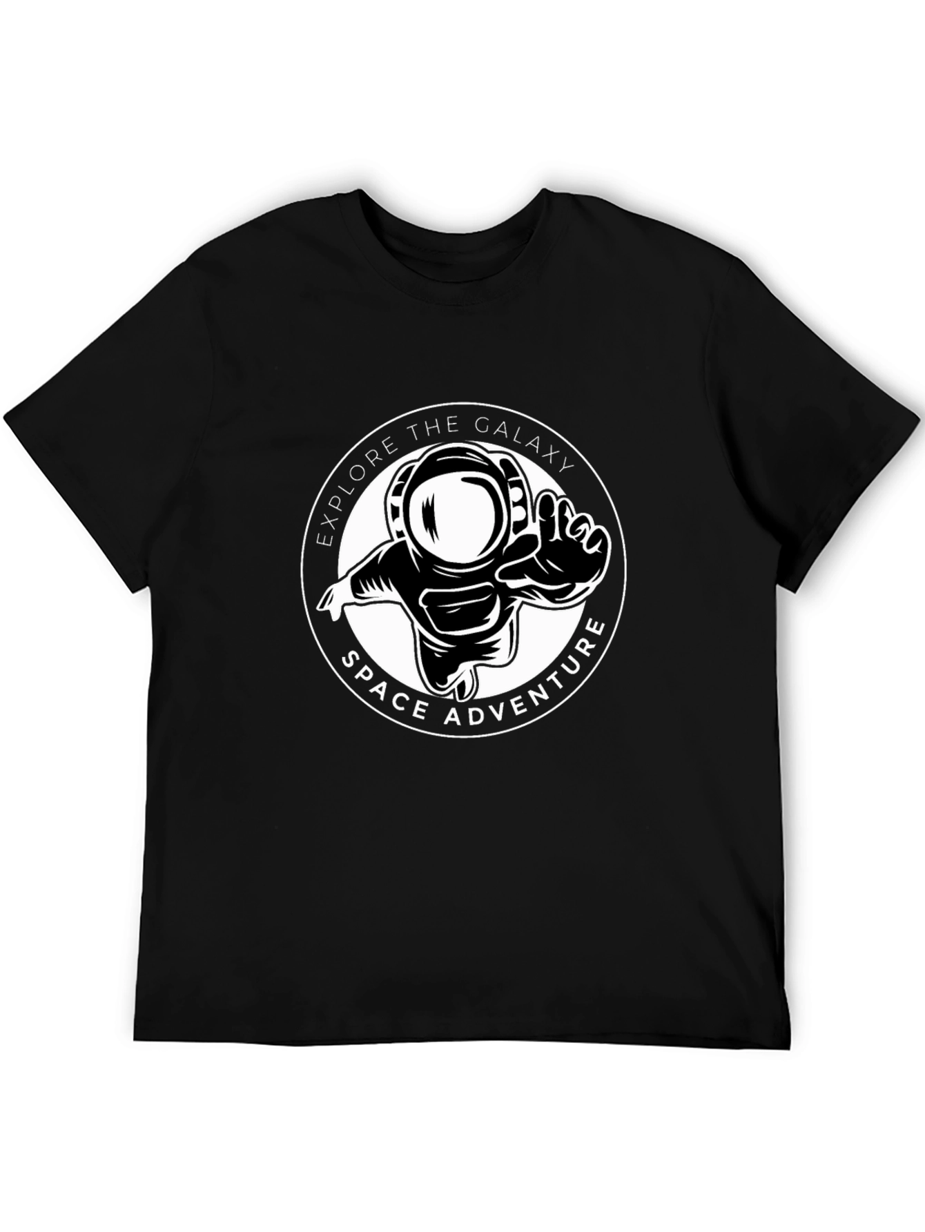 Explore The Galaxy Black T-Shirt