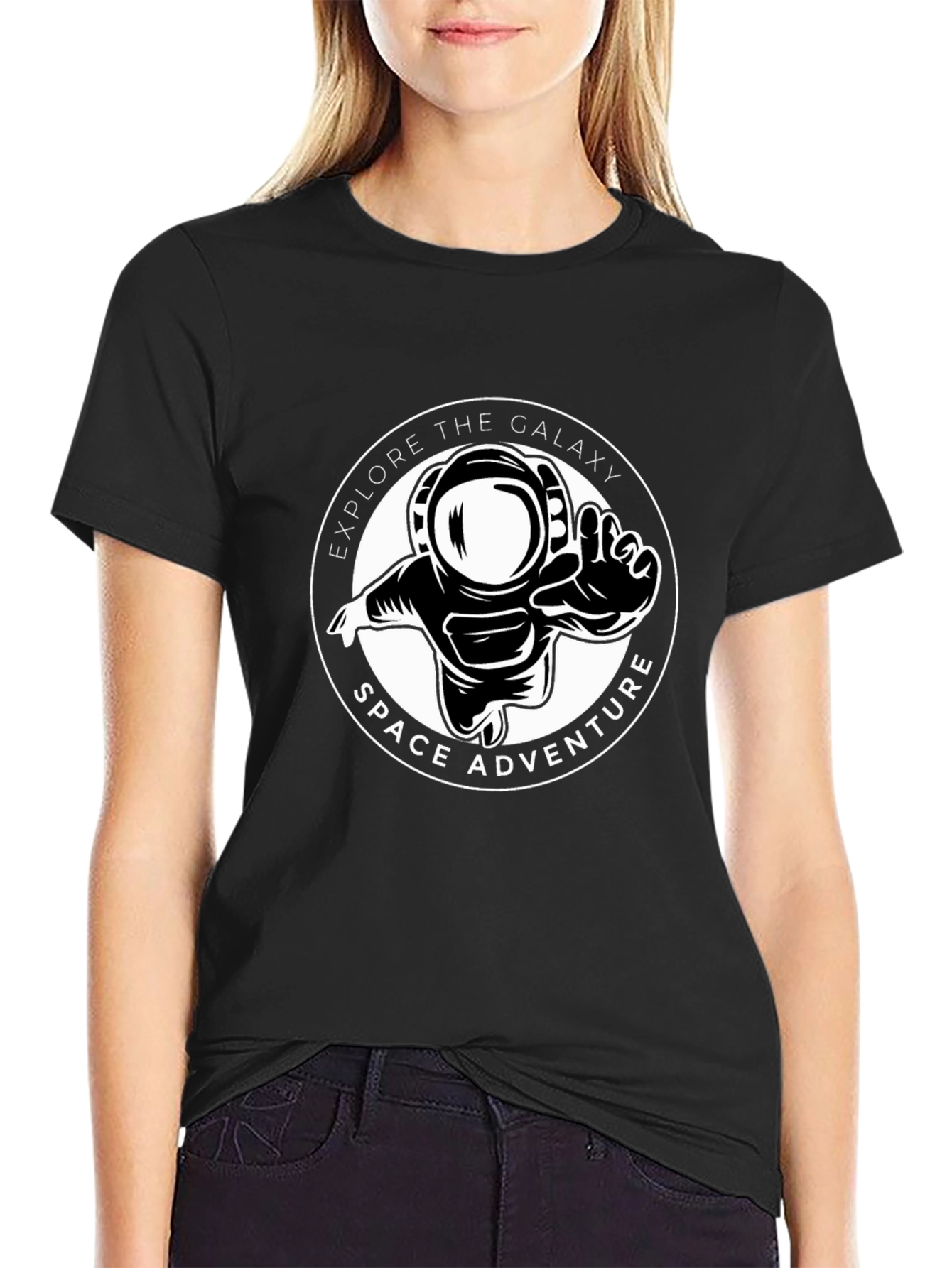 Explore The Galaxy Black T-Shirt
