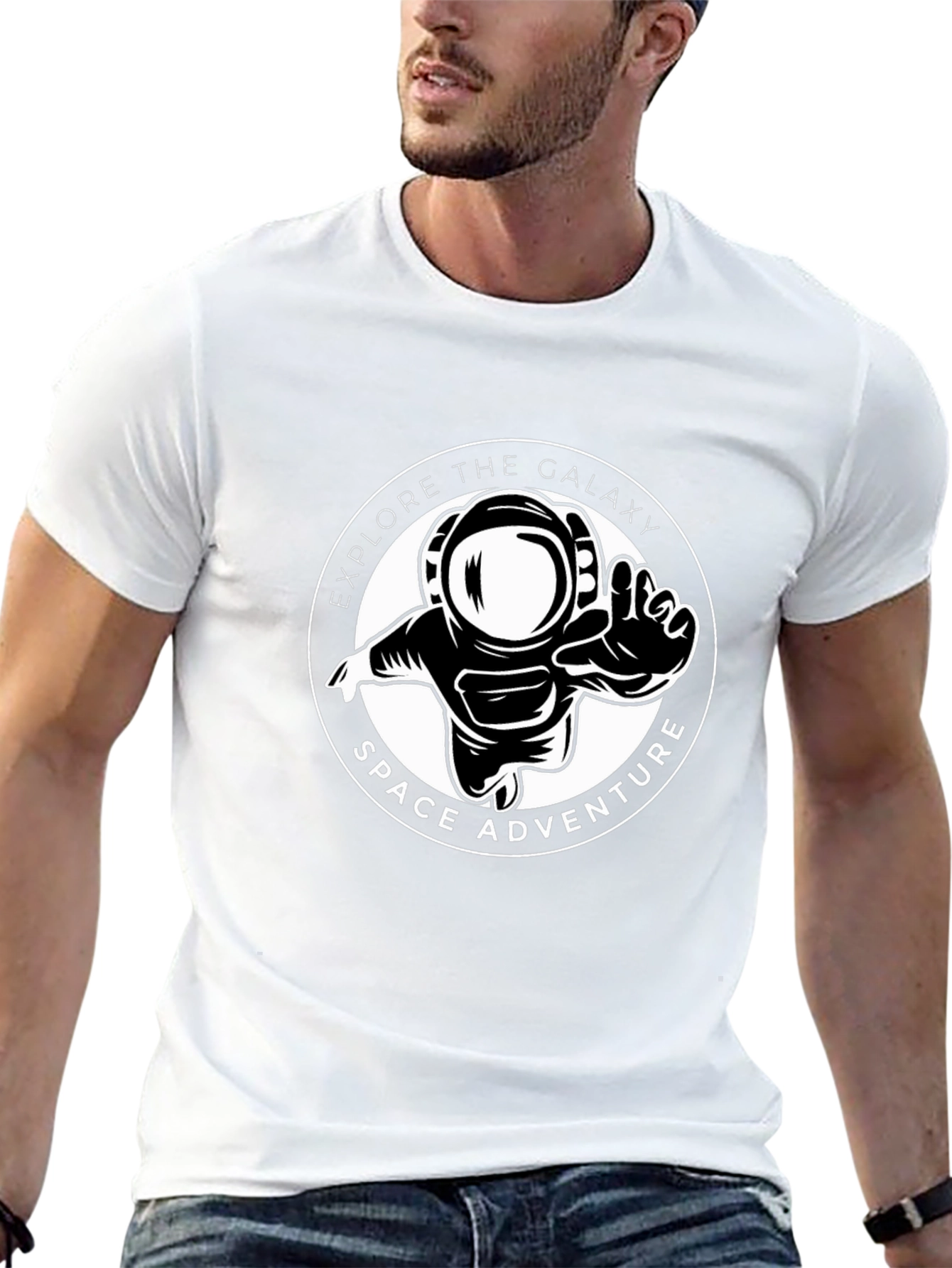 Explore The Galaxy Black T-Shirt