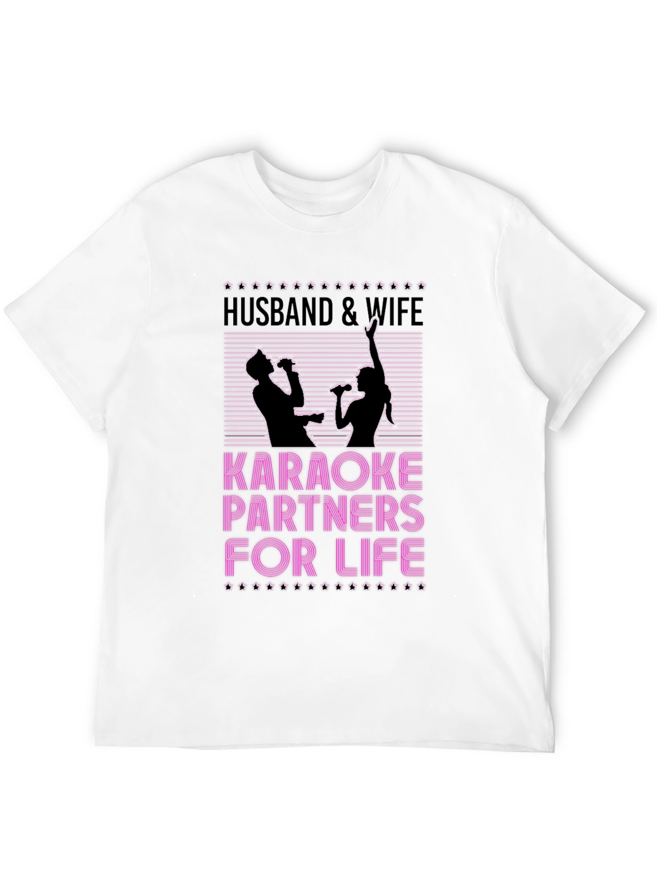 Husband & Wife Karaoke Partners T-Shirt