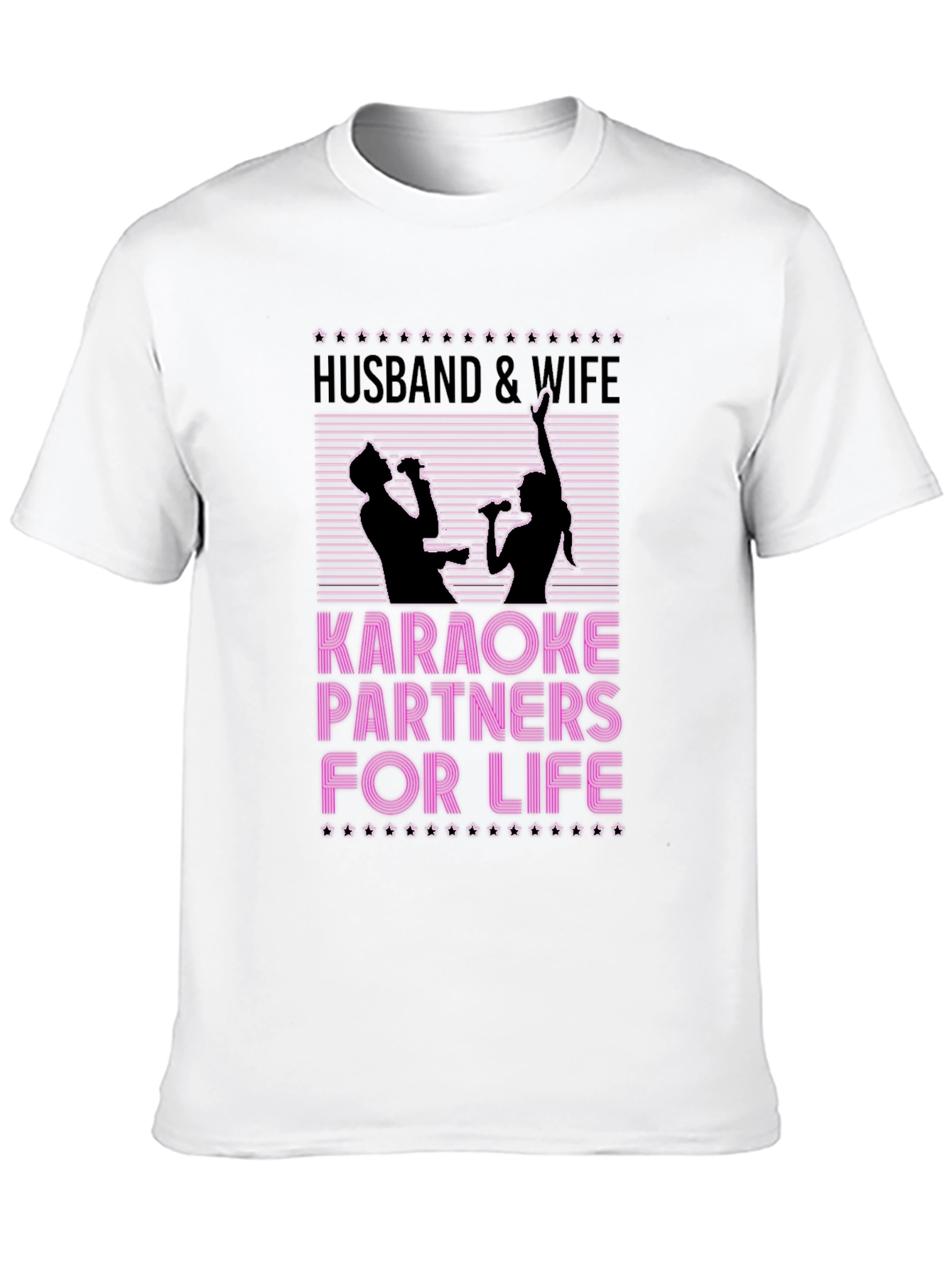 Husband & Wife Karaoke Partners T-Shirt
