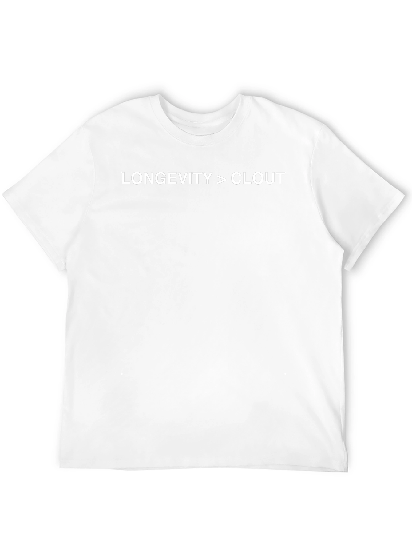 Longevity Over Clout Graphic Tee