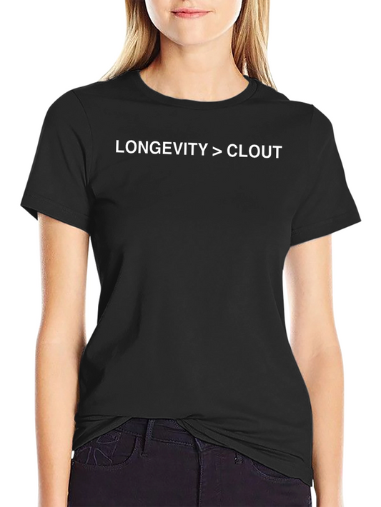 Longevity Over Clout Graphic Tee