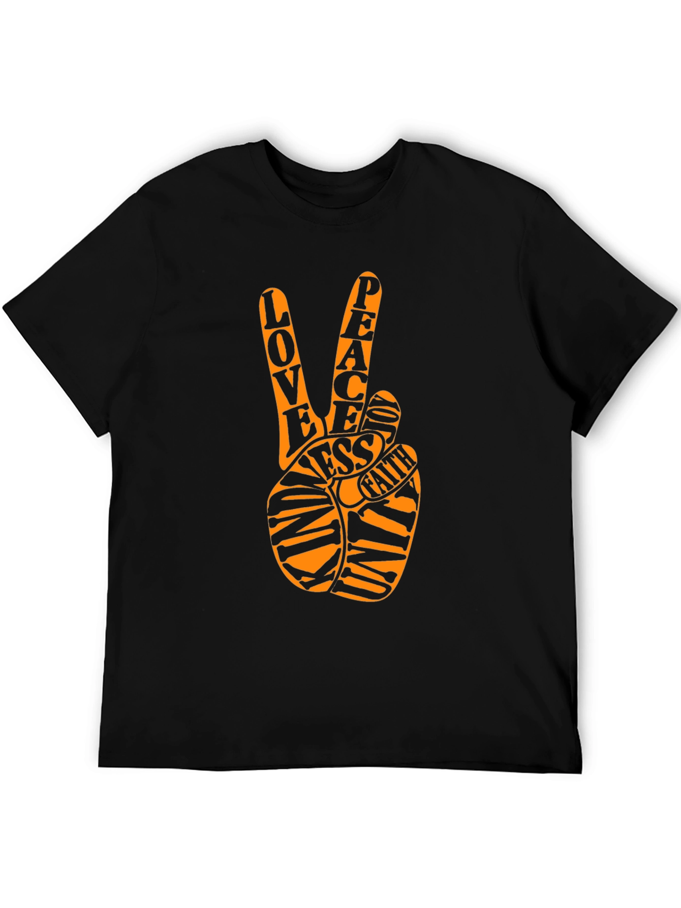 Love Peace Faith Graphic Tee
