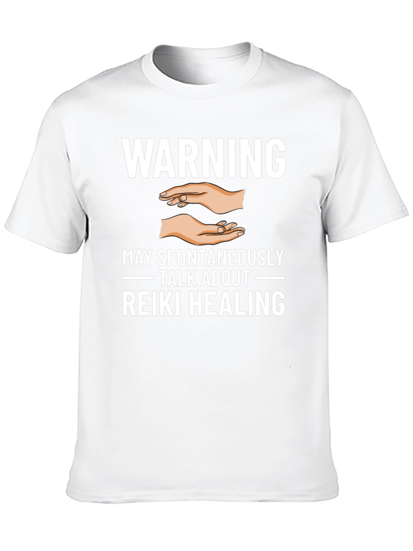 Reiki Healing Warning Graphic Tee