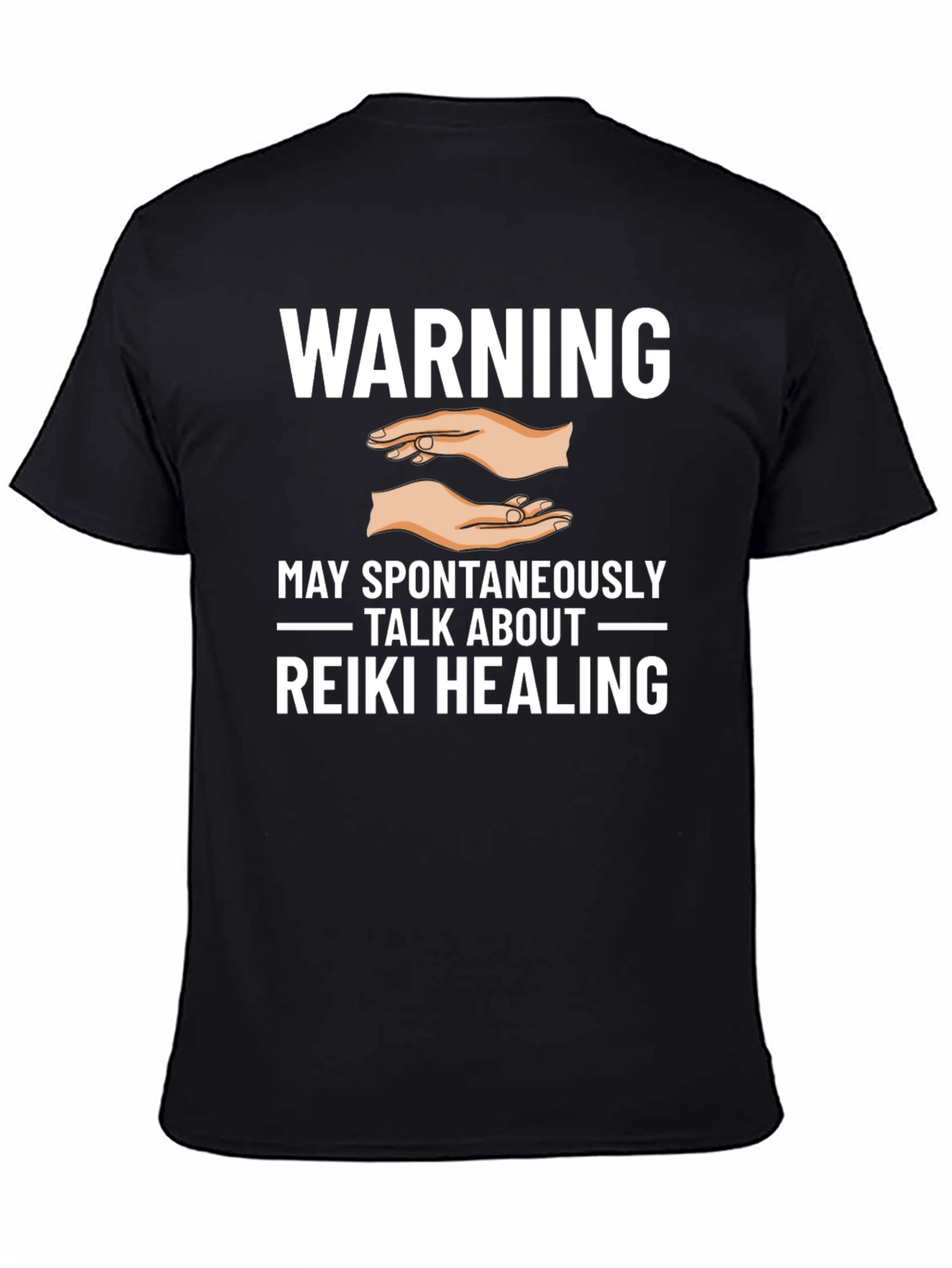 Reiki Healing Warning Graphic Tee
