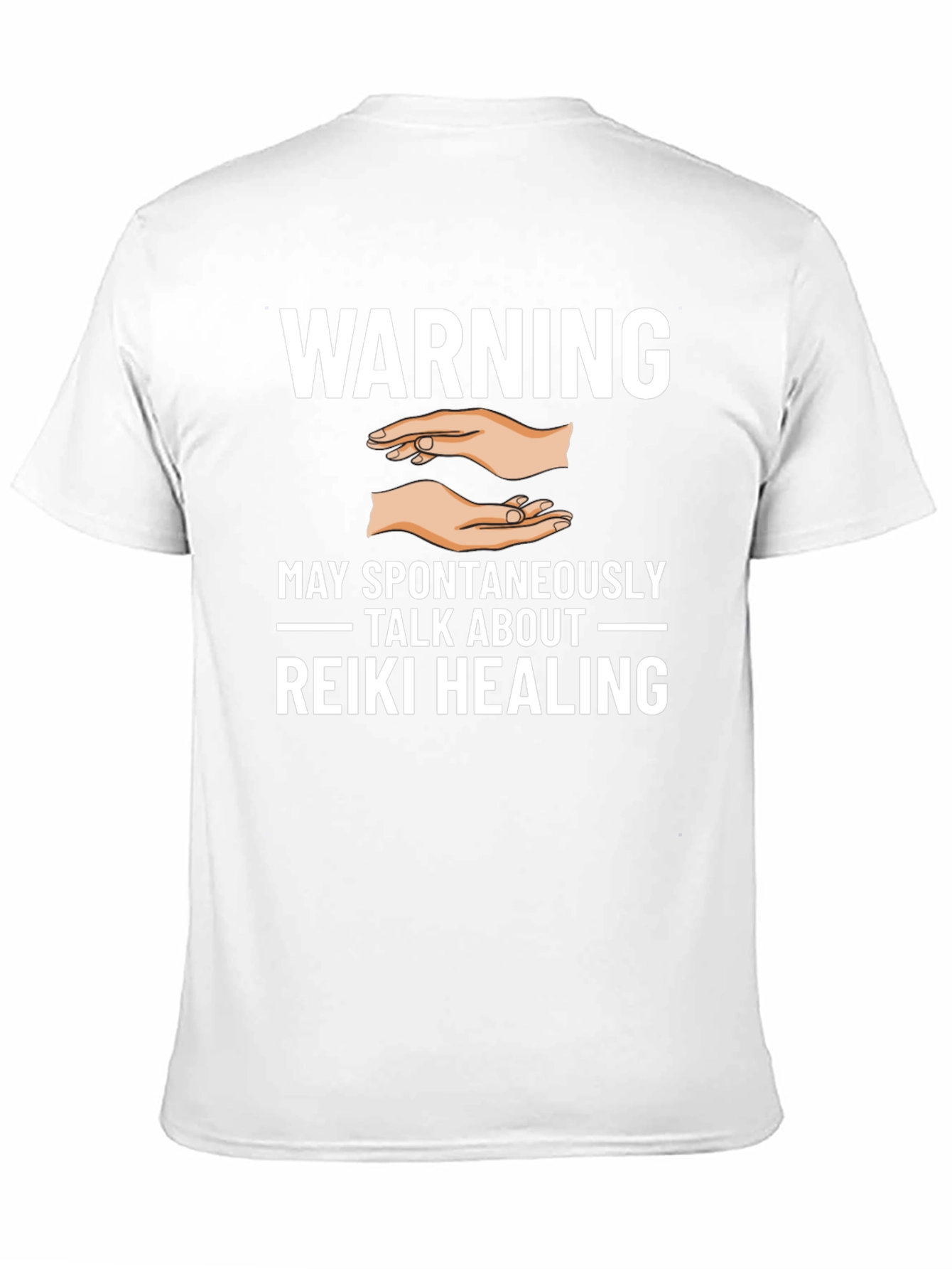 Reiki Healing Warning Graphic Tee