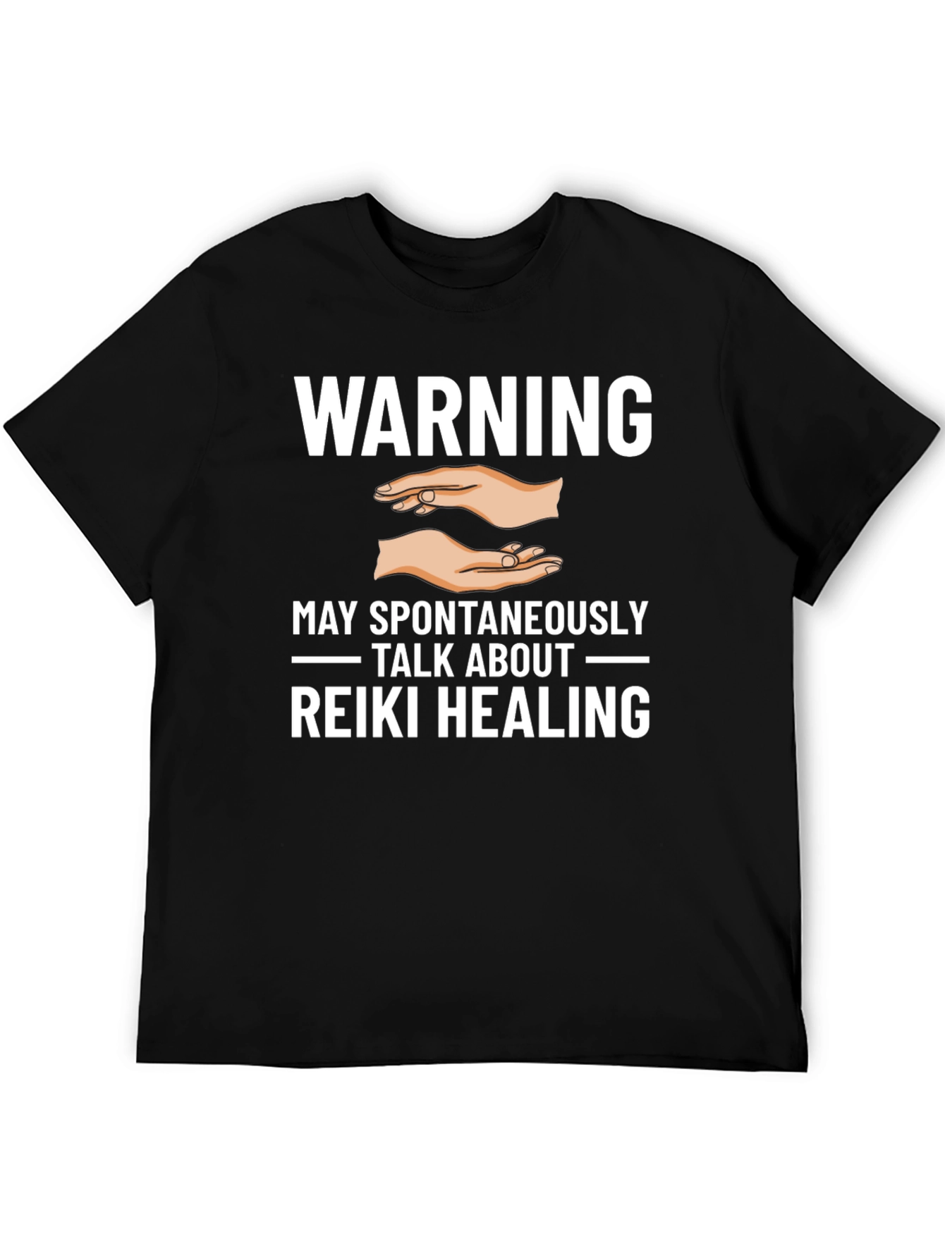 Reiki Healing Warning Graphic Tee