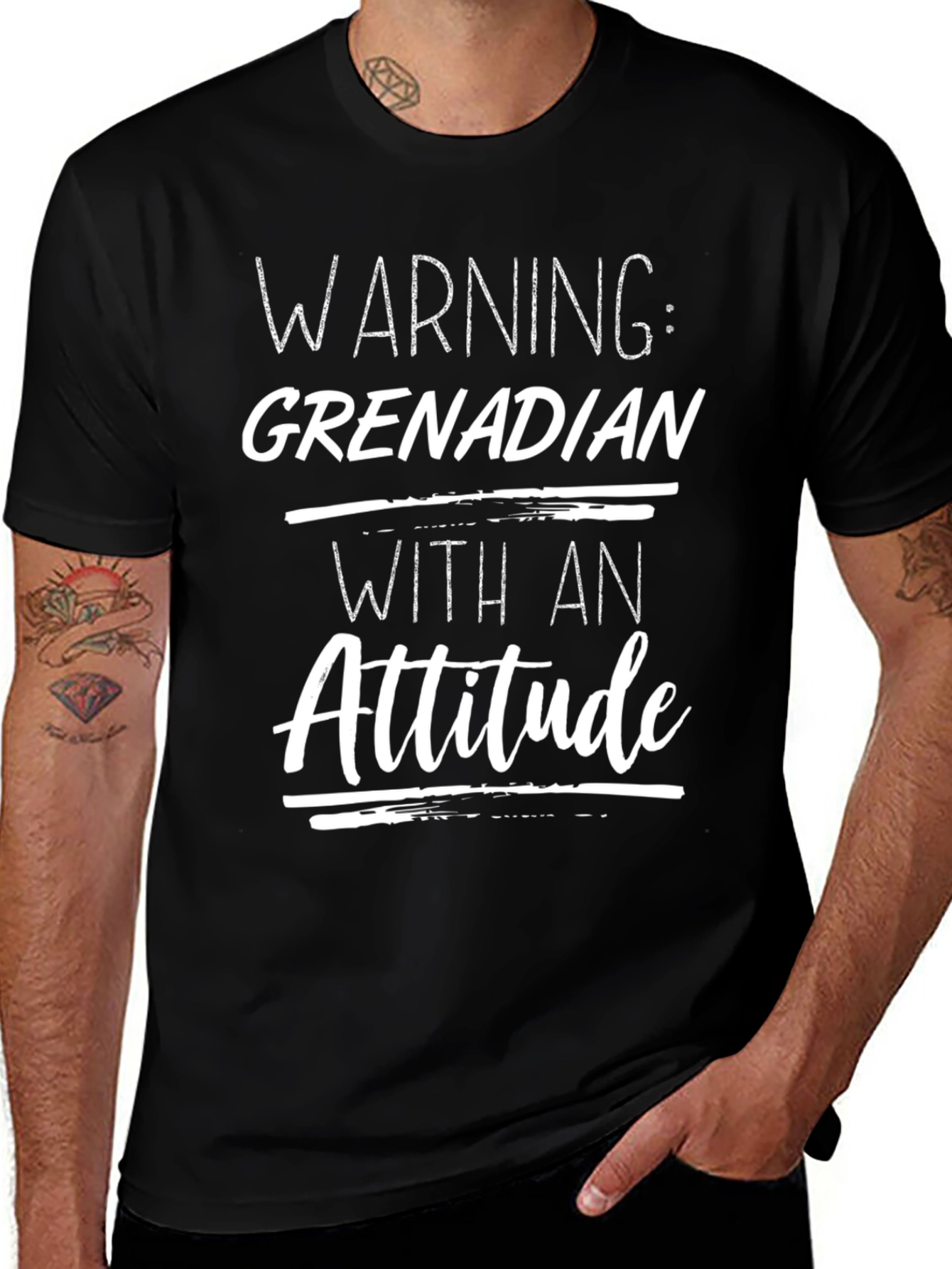 Grenadian with an Attitude T-Shirt