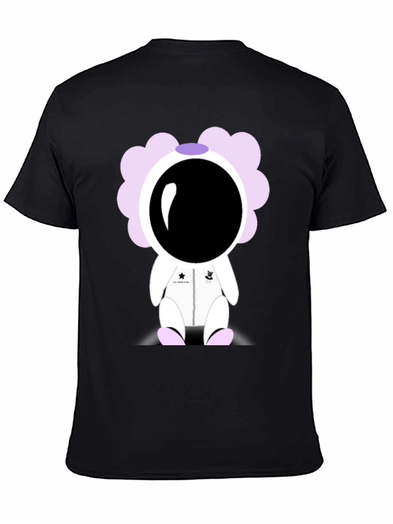 Cute Astronaut Character Graphic T-Shirt