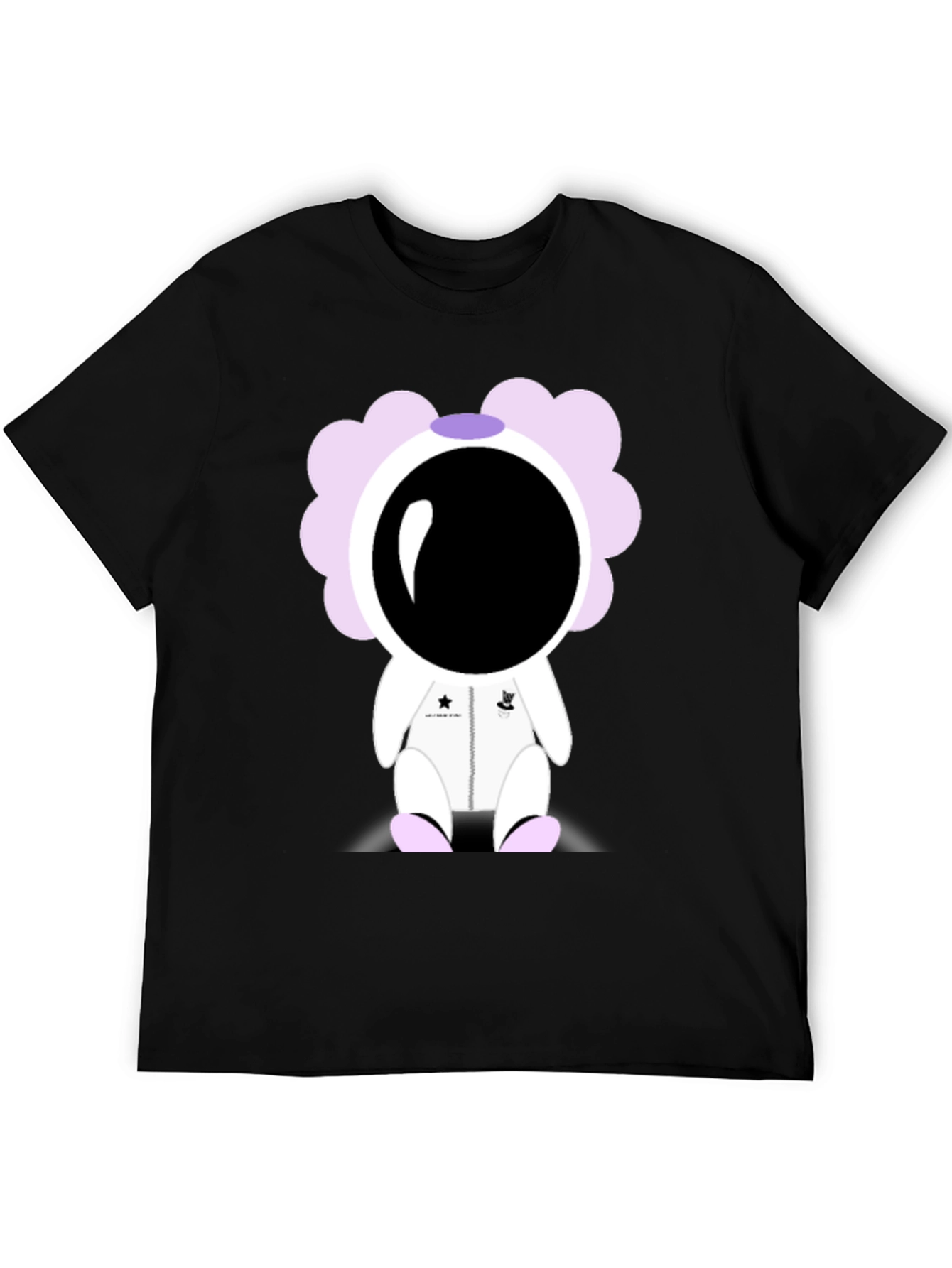 Cute Astronaut Character Graphic T-Shirt