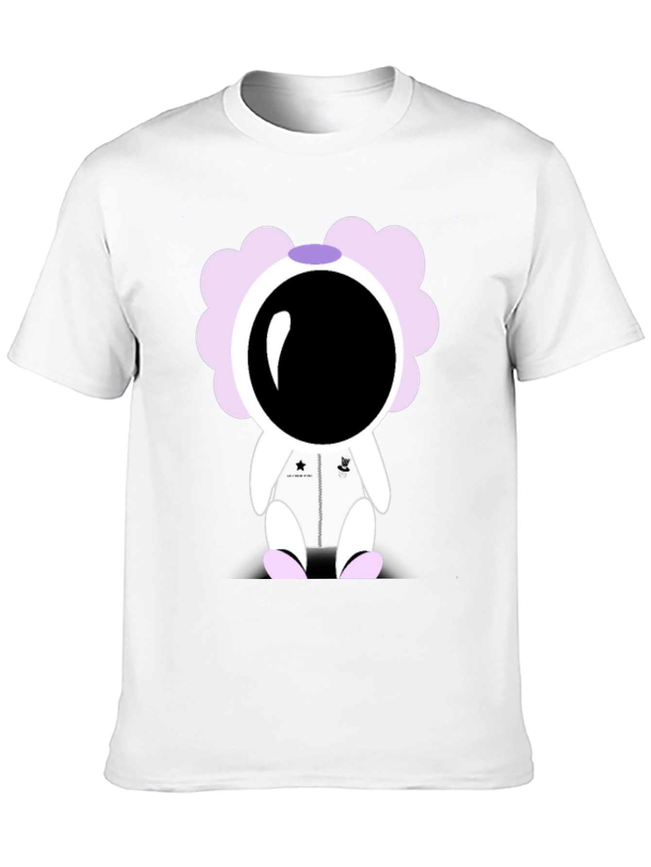 Cute Astronaut Character Graphic T-Shirt