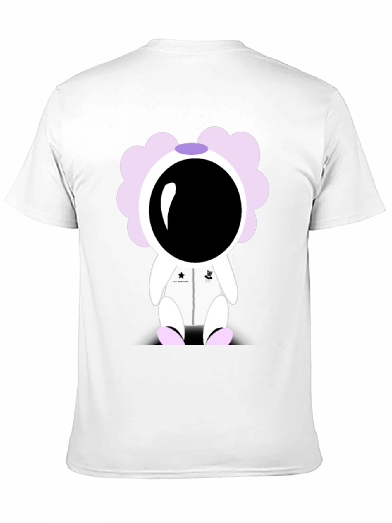 Cute Astronaut Character Graphic T-Shirt
