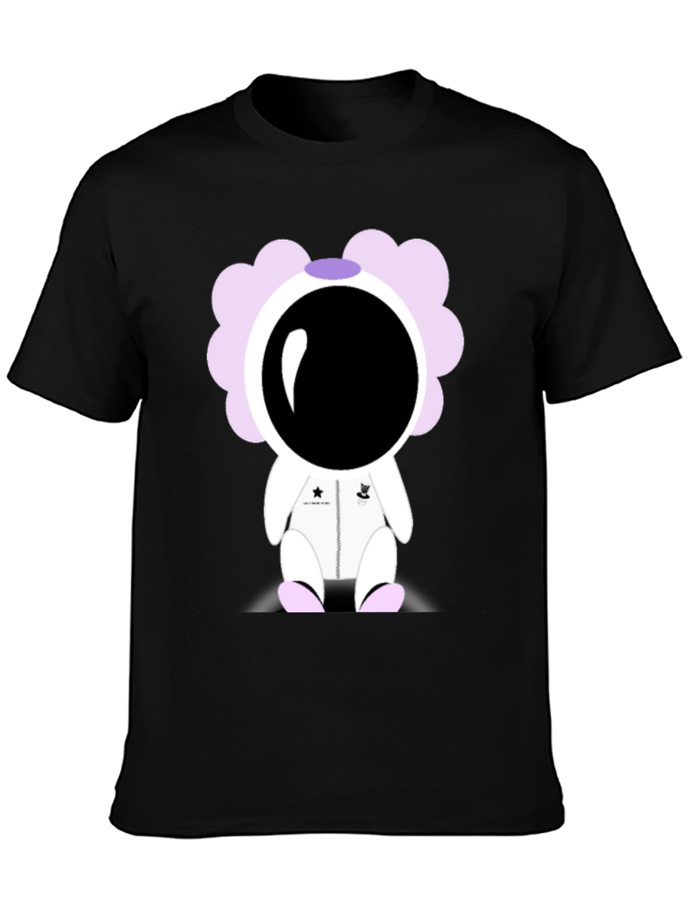 Cute Astronaut Character Graphic T-Shirt