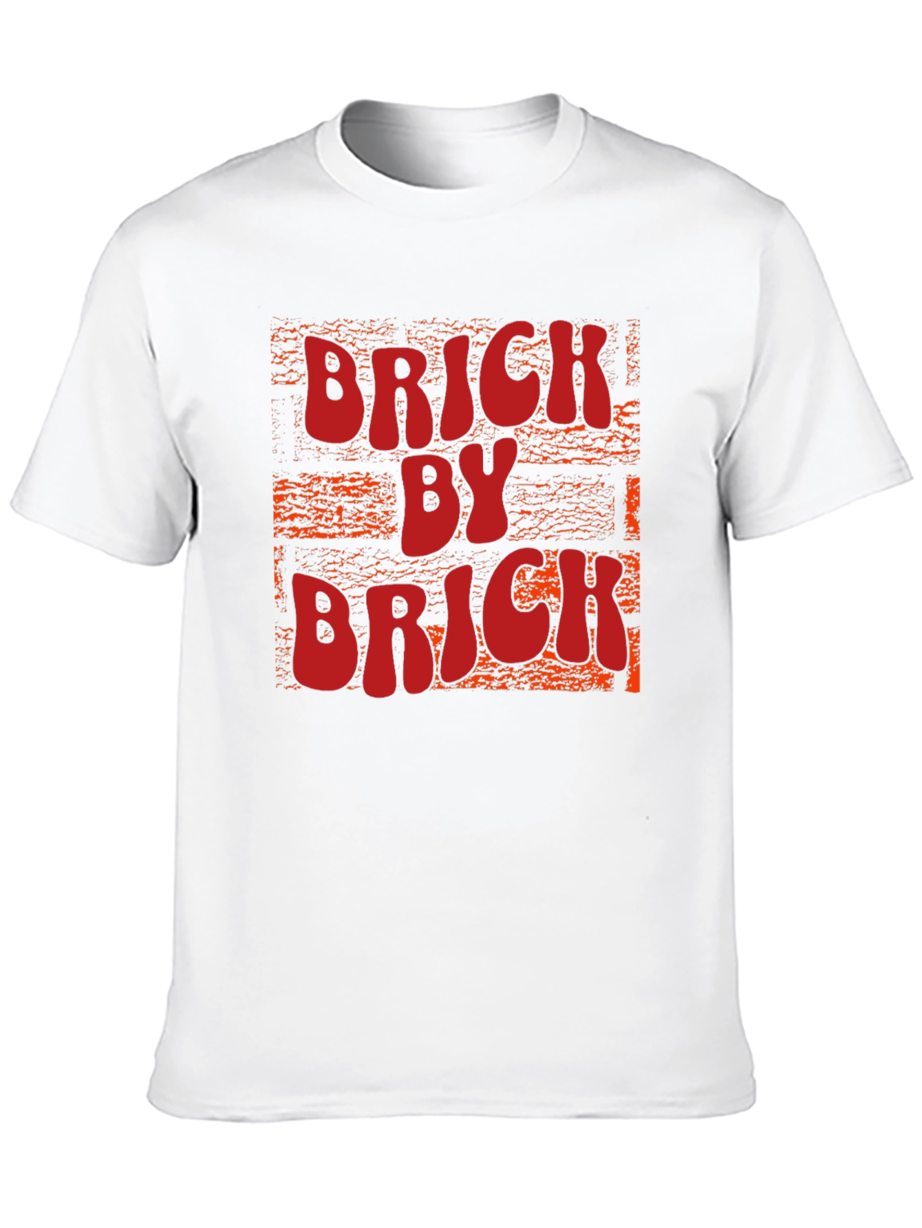Brick By Brick Graphic Tee - Black