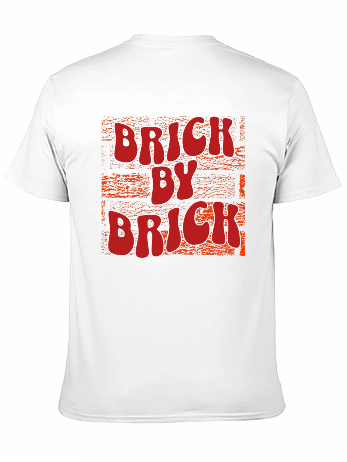 Brick By Brick Graphic Tee - Black