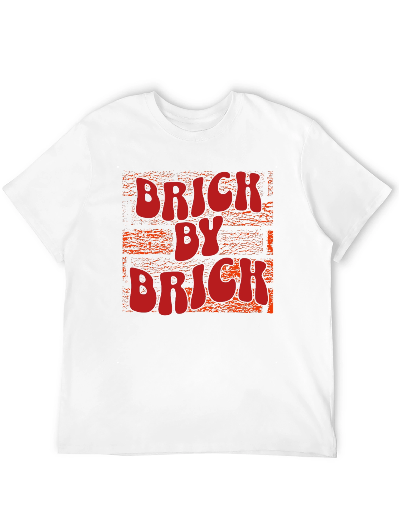 Brick By Brick Graphic Tee - Black