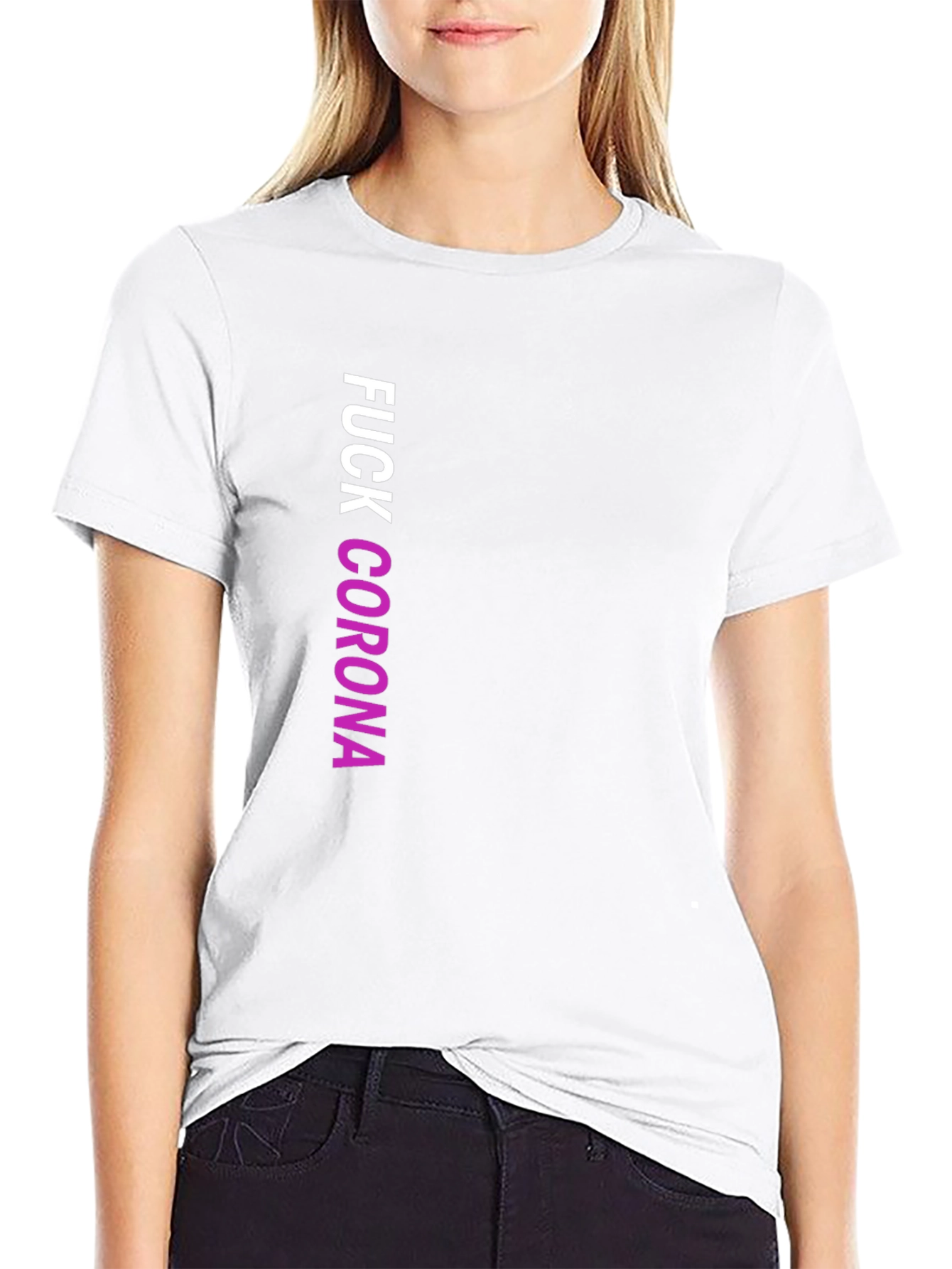 Fuck Corona T-Shirt Black