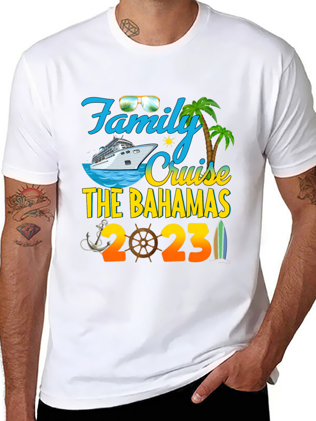 Family Cruise Bahamas 2023 T-Shirt