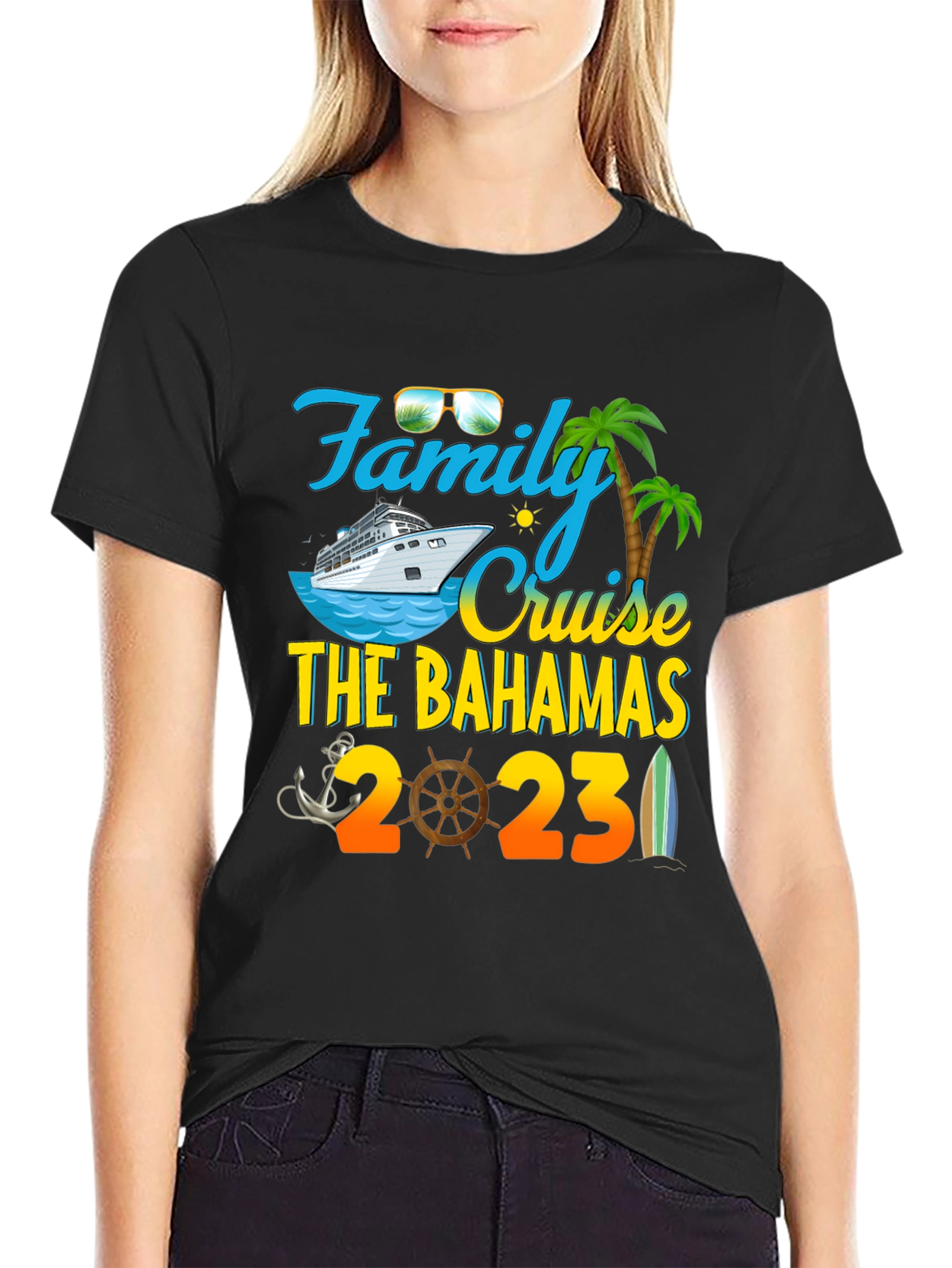 Family Cruise Bahamas 2023 T-Shirt