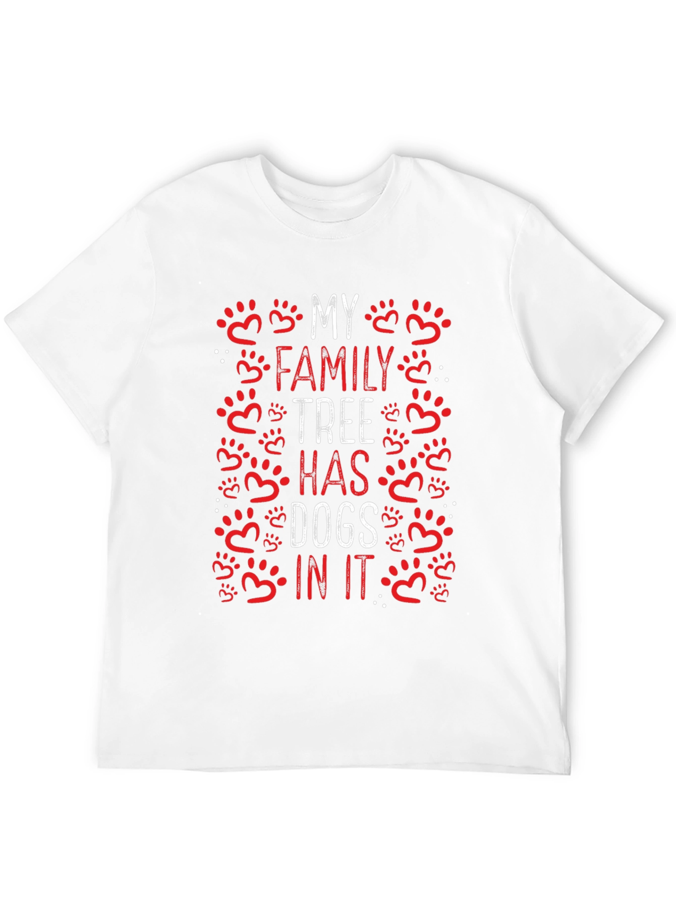 Dog Lover Family Tree T-Shirt