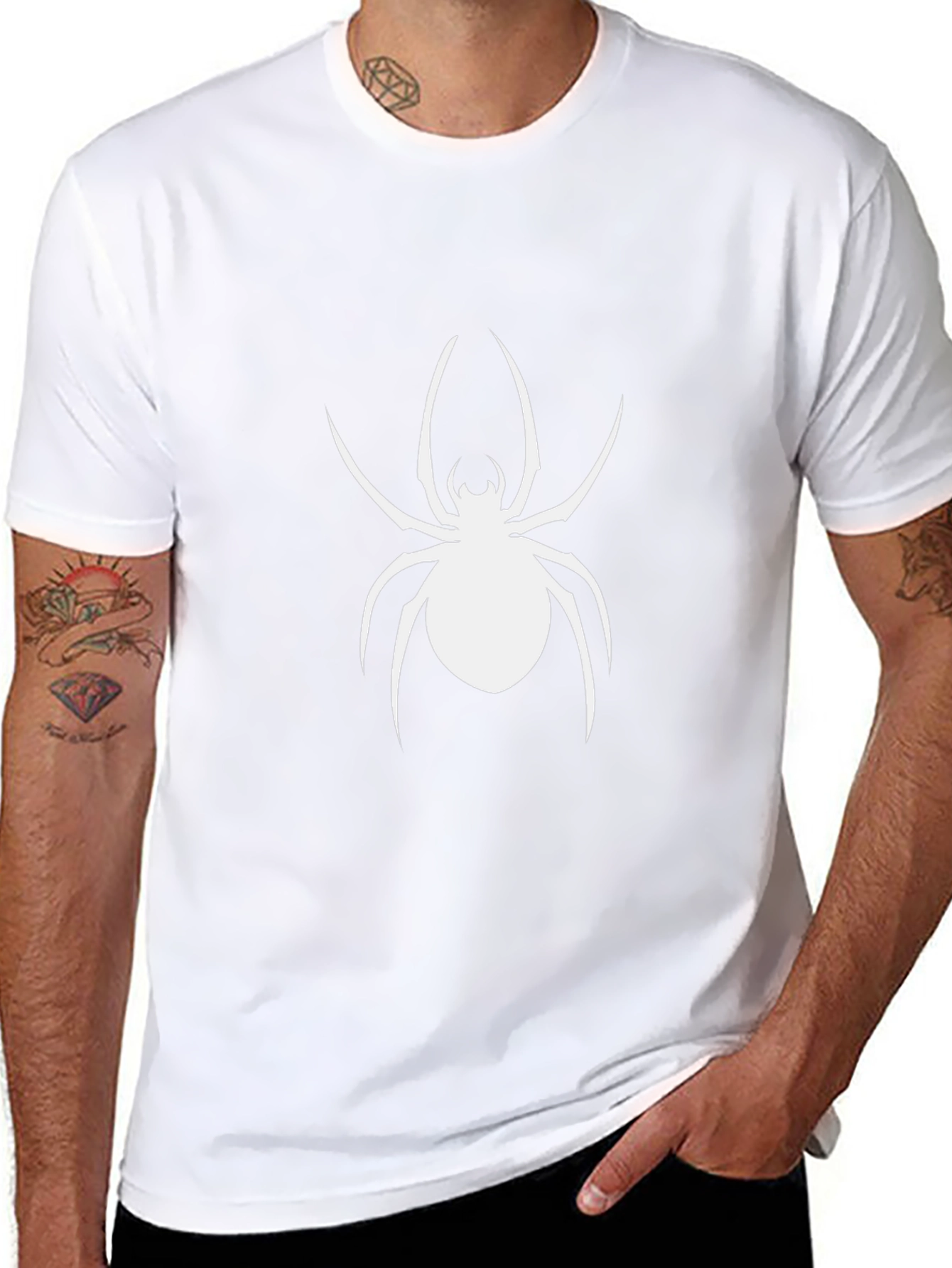Spider Graphic Black T-Shirt