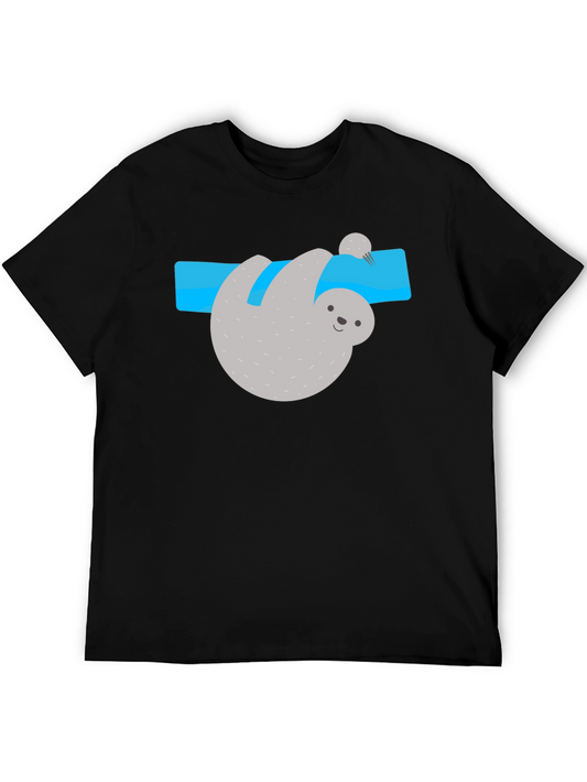 Sloth Graphic Tee - Relaxed Fit