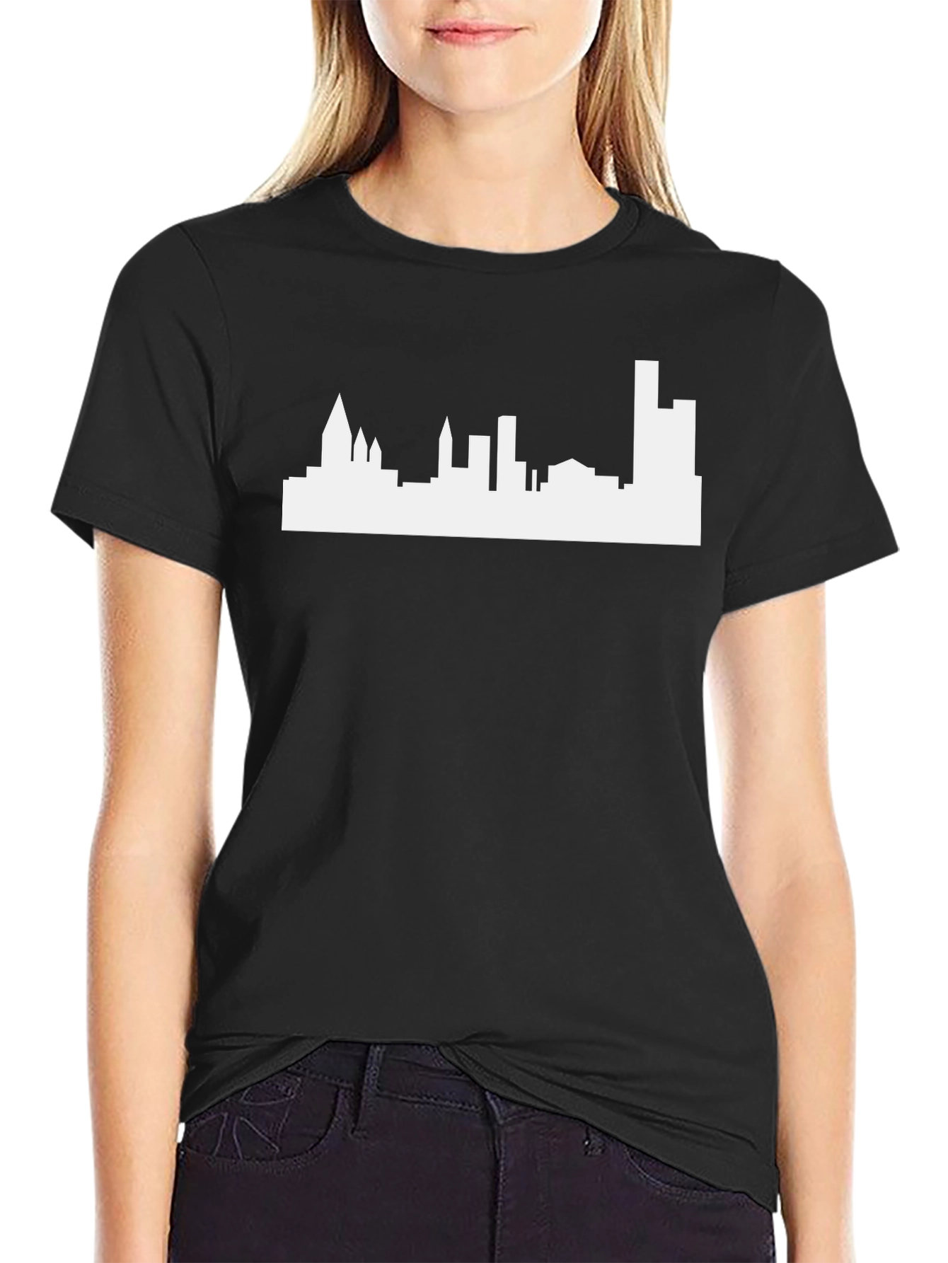 Cityscape Graphic T-Shirt - Modern Style