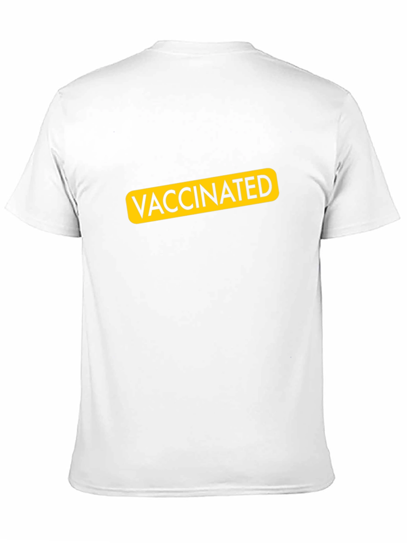 Vaccinated Graphic Tee - Black Unisex T-Shirt