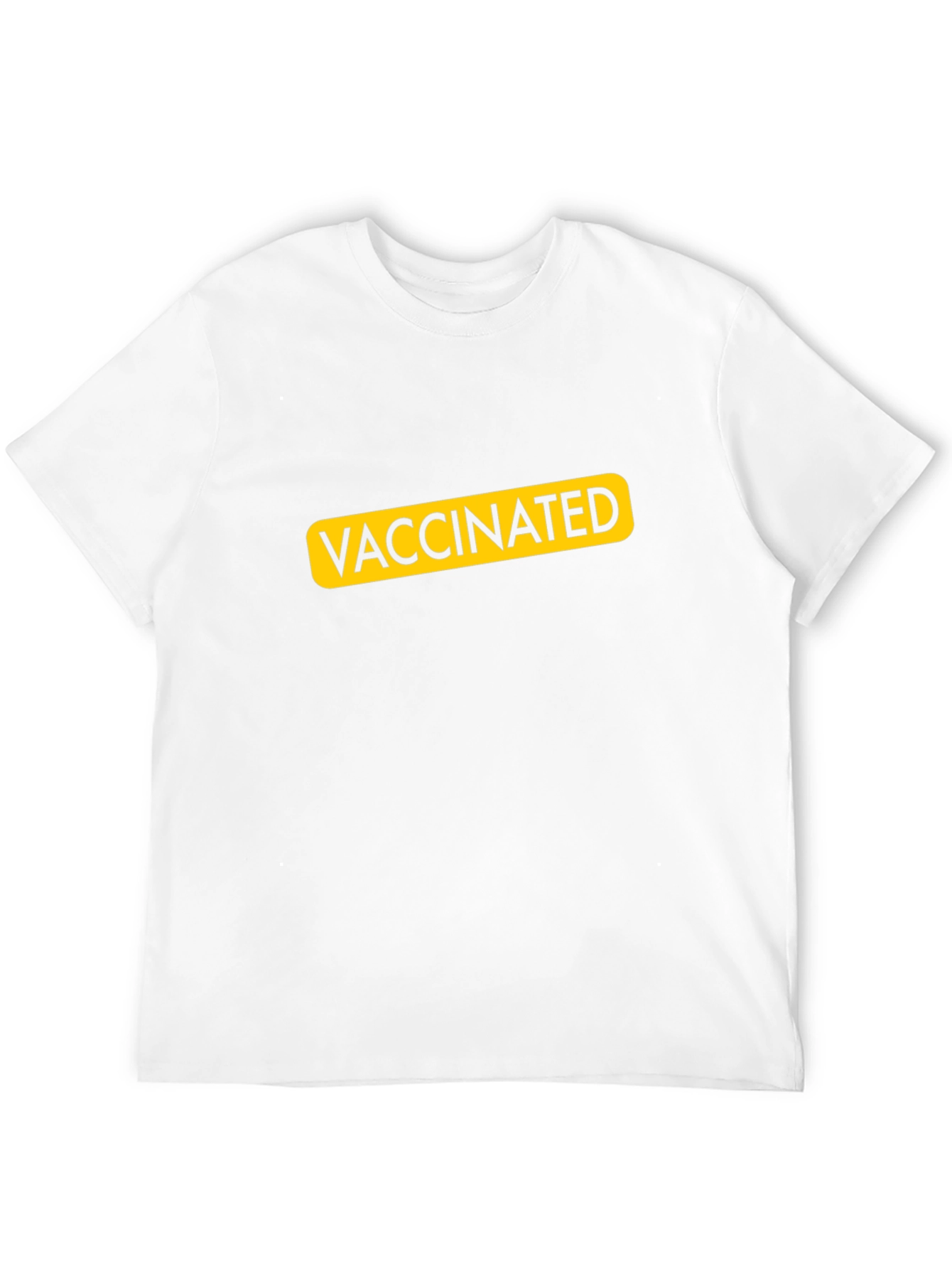 Vaccinated Graphic Tee - Black Unisex T-Shirt