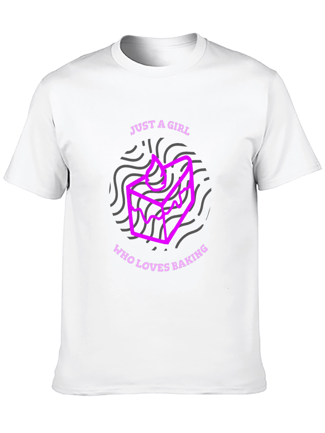 Just a Girl Who Loves Baking - Graphic Tee